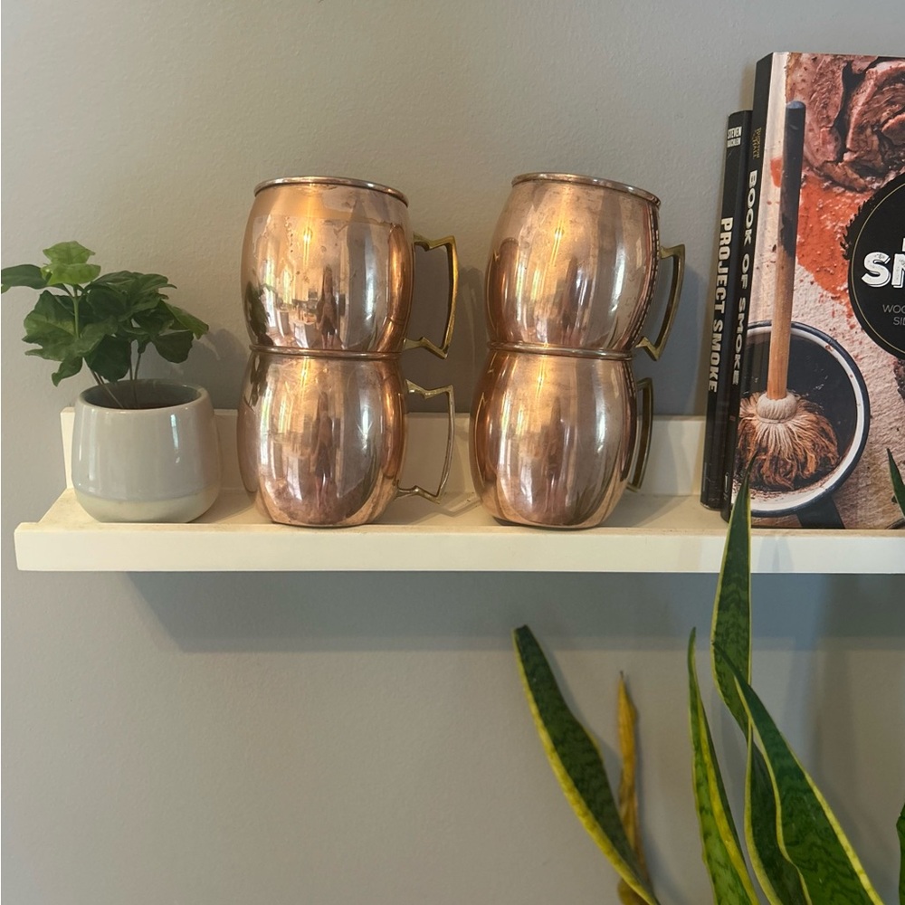 Copper Moscow Mule Mugs